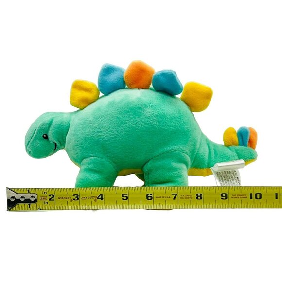 Animal Adventure Dinosaur Plush Stegosaurus 10 inch Stuffed Animal Dino Green - Picture 5 of 9